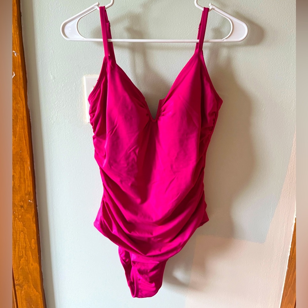 Magenta One Piece Suit